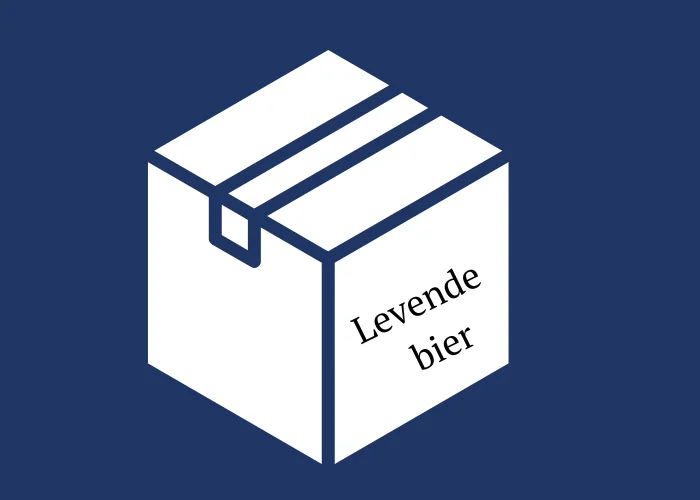 Du læser at der står ”bier” på de hvide kasser (erfaring)